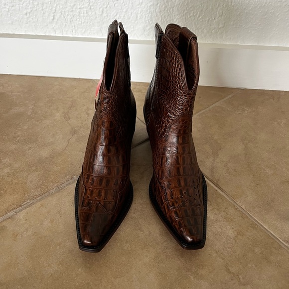 New Sexy Cowboy boots snakeskin made in brazil size 6 - Picture 5 of 6